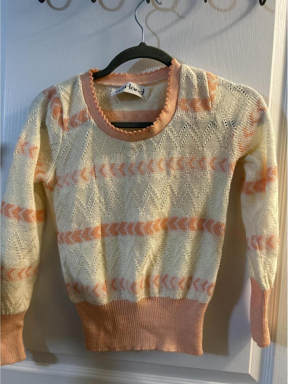Garland CreamKnit Sweater- gh3-1